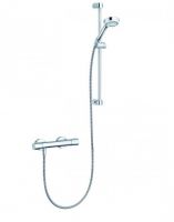Душевая система Kludi Logo Duo Shower 6857605-00 с термостатом схема 1