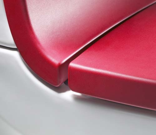 Сиденье и крышка Roca Khroma 801652F3T для унитаза красная soft-close схема 3