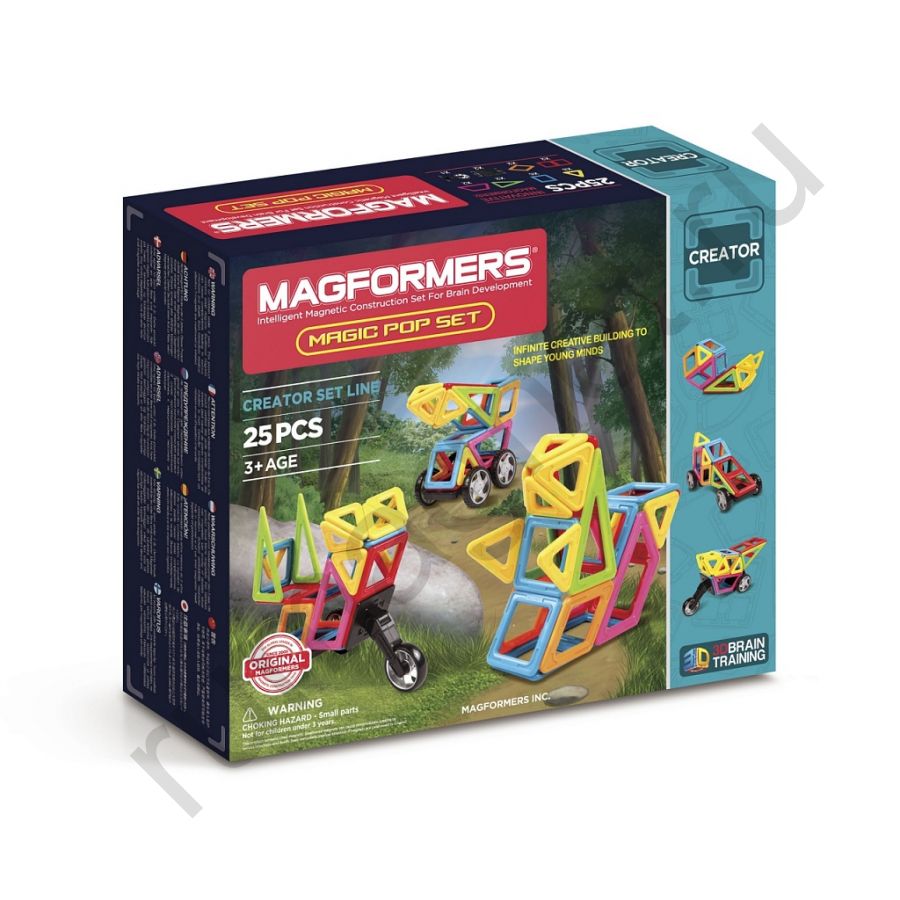 Магнитный конструктор MAGFORMERS 703005 Magic Pop