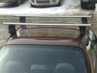 Багажник на крышу Kia Spectra, Атлант, аэродинамические дуги