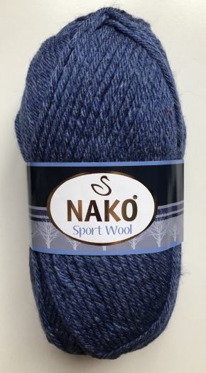 Sport Wooll (Nako) 23162-темный джинс