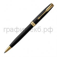 Ручка шариковая Parker Sonnet Core Matte Black GT черная матовая  К529 1931519