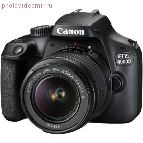Цифровой зеркальный фотоаппарат Canon EOS 4000D Kit 18-55 III DC