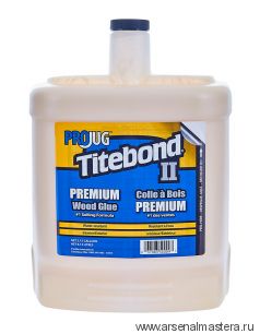 Клей столярный влагостойкий TITEBOND II Premium Wood Glue 50009 кремовый 8,14 л