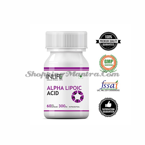 Альфа-липоевая кислота (300мг капсула) Инлайф | INLIFE Alpha Lipoic Acid 300 mg