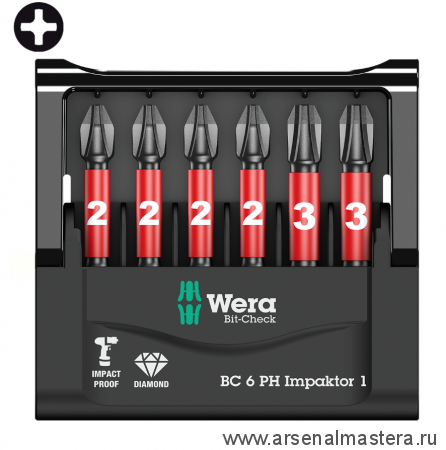 Набор WERA Mini-Check Impaktor 1 WE-057691