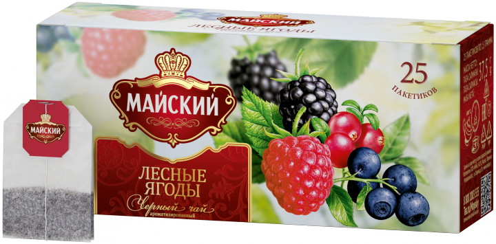 Чай Майский лесные ягоды 25пак*2г