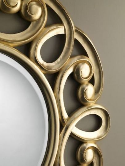 Зеркало в ванную Devon&Devon Gold Norma 100х100 ФОТО