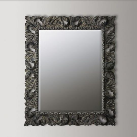 Зеркало в ванную Devon&Devon Black Richard 99х120 ФОТО