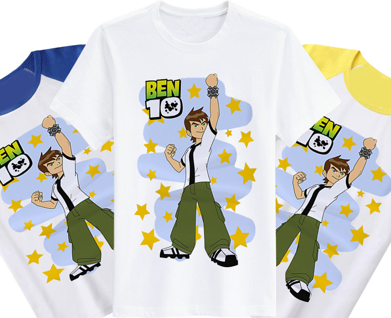Детская футболка с героем Бен 10
