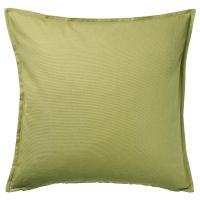 GURLI ГУРЛИ, Чехол на подушку, оливково-зеленый, 50x50 см - 804.746.98
