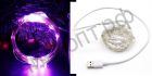 Гирлянда LED OG-LDL08 Фиолетовая SMD0508* 50шт 5м (USB) украшение на каждый день