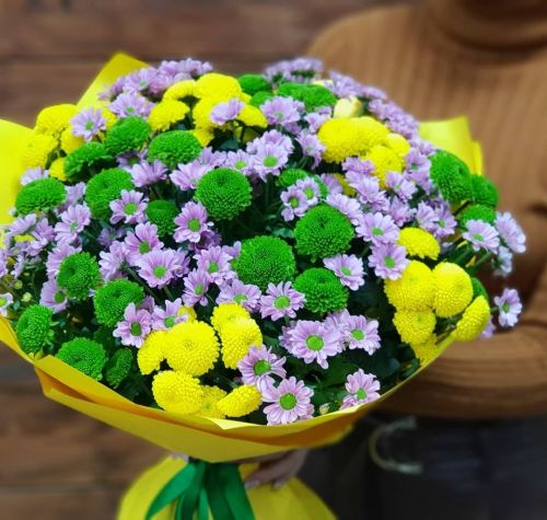 Букет цветов "Бархатный сезон"