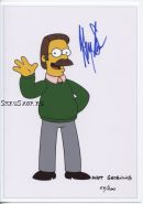 Автограф: Гарри Ширер. Симпсоны / The Simpsons