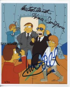 Автографы: Марк Хэмилл, Дэн Кастелланета. Симпсоны / The Simpsons
