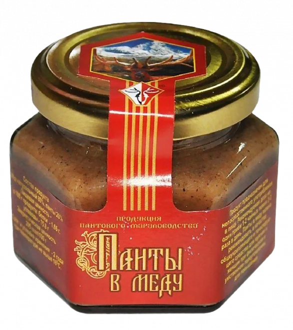 Панты в меду (с измельченными пантами) 105 грамм