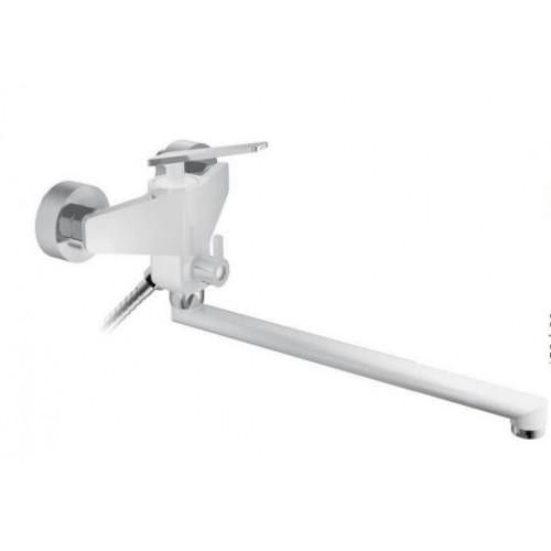 Смеситель для ванны Frap F2258 белый/хром