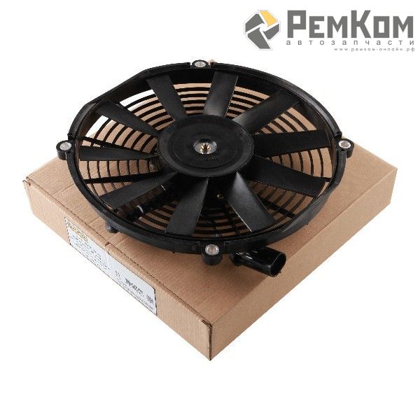 RK04048 * 1118-8112012 * Мотор вентилятора радиатора кондиционера для а/м 2170, 1117 - 1119 Panasonic с кожухом и крыльчаткой