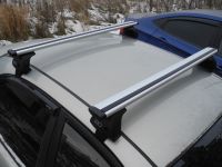 Багажник на крышу Toyota Hilux, Евродеталь, крыловидные дуги