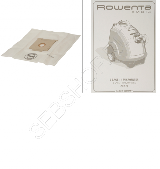 Мешки для пылесосов ROWENTA (Ровента) AMBIA  . Артикул ZR470