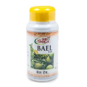 Баель Shri Ganga «Bael Tab» помогает при излечении язв кишечника,120 таб
