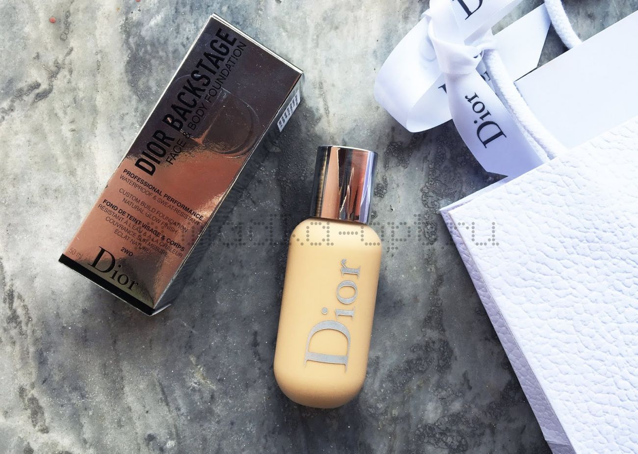 Dior тон 1С Backstage Face and Body Foundation in 2W