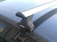 Багажник на крышу Audi A6 IV (C7) 2011-2018, Атлант, крыловидные дуги, опора Е