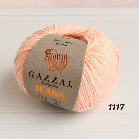 Jeans-GZ (Gazzal) 1117-персик