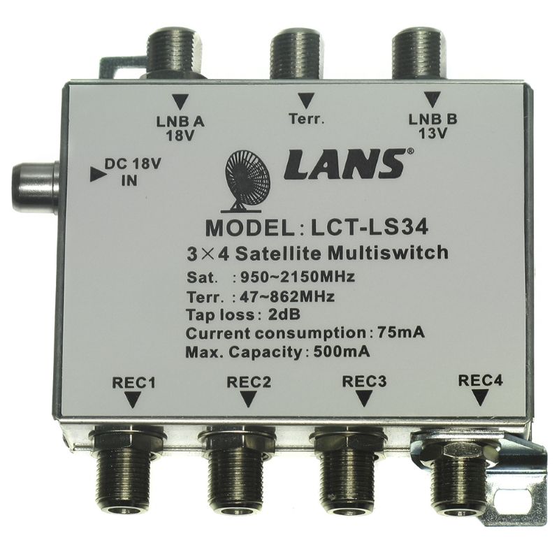 Мультисвитч LANS LCT LS-34