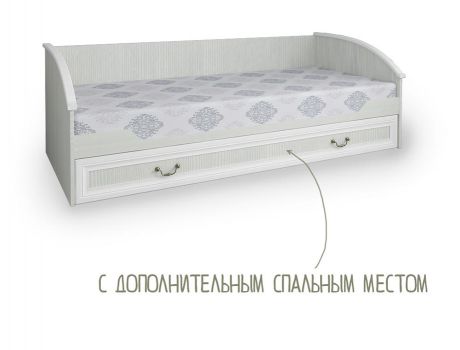 Кровать нижняя с дополнительным спальным местом «Классика»