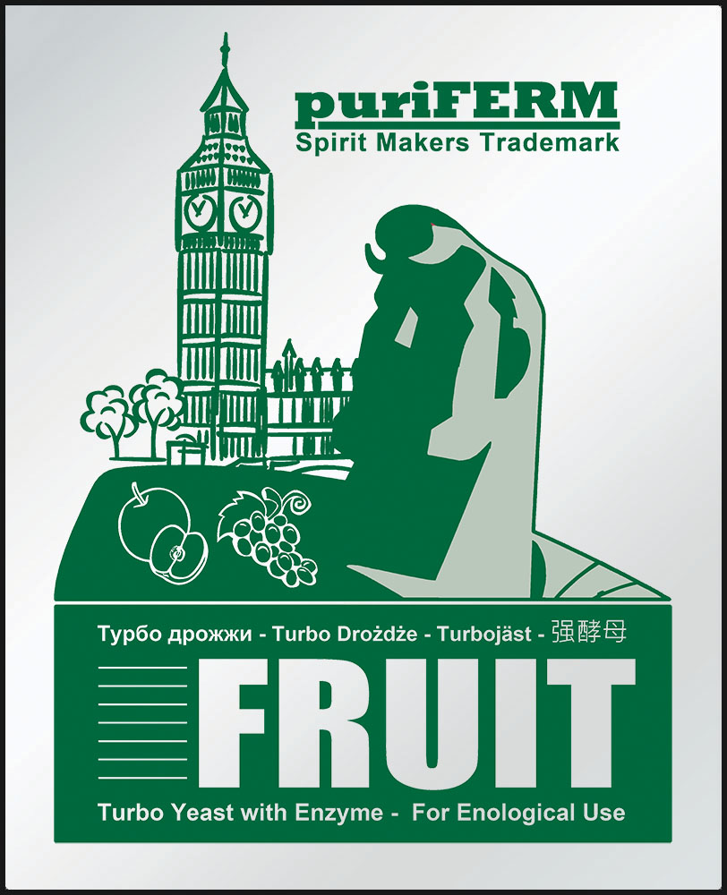 Турбо дрожжи Puriferm Fruit Turbo, 50 гр