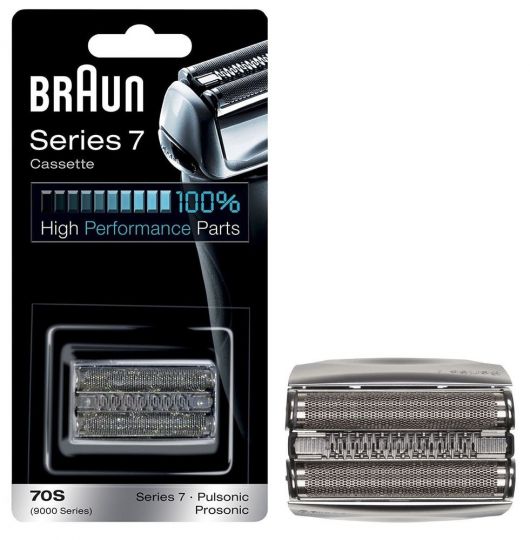 Сетка и режущий блок Braun Combi 70S, Series 7, Series 9000, silver