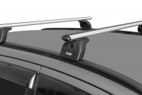 Багажник на крышу Suzuki Vitara 2015-..., Lux, аэродинамические дуги на интегрированные рейлинги