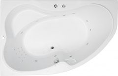 Акриловая ванна Aquanet Capri 170x110 L (г/м, сп/м, к/б, н/м)