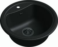 Кварцевая мойка Ewigstein Antik R50 Черный