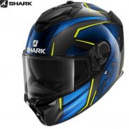 Шлем Shark Spartan GT Carbon Kromium, Черно-синий