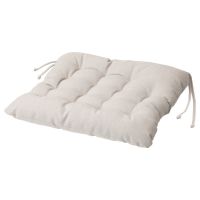 VIPPART ВИППЭРТ, Подушка на стул, бежевый, 38x38x6.5 см - 104.101.05