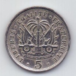 5 сантимов 1904 Гаити AUNC