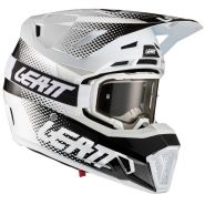 Шлем Leatt Moto 7.5 V21.1, Бело-черный
