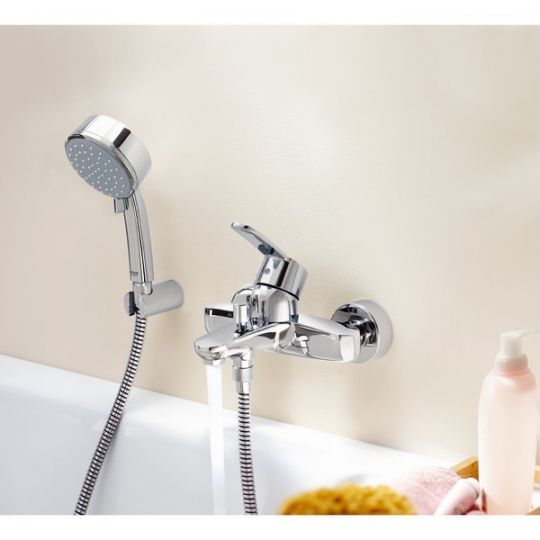 Смеситель для ванны Grohe Eurostyle Cosmopolitan 3359220A с душевым гарнитуром схема 3