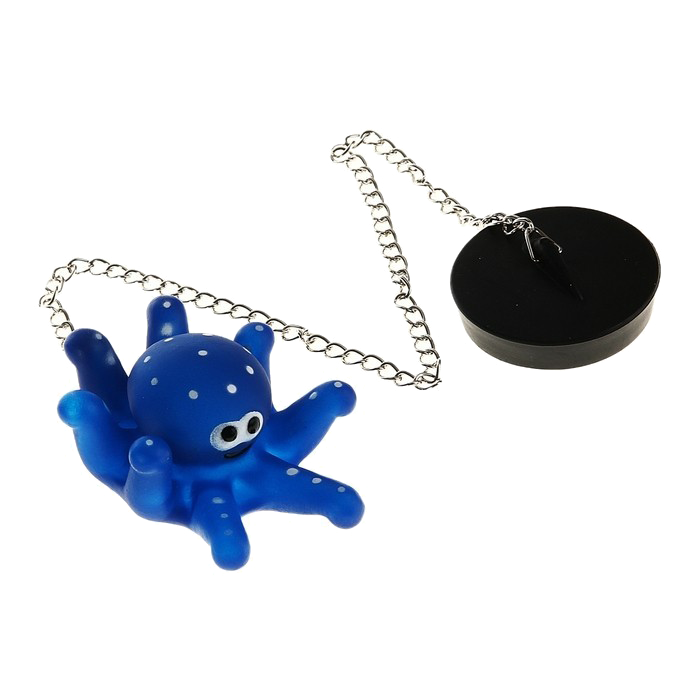 Пробка для ванны \"Осьминог\".