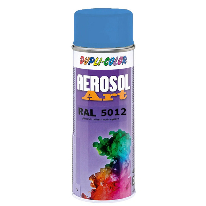 Dupli Color Аэрозольная эмаль RAL Professional, название цвета "Светло-голубой", матовая, RAL5012, объем 400 мл.