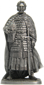 Русский князь Александр Ярославович Невский (1220-1263 гг.) олово