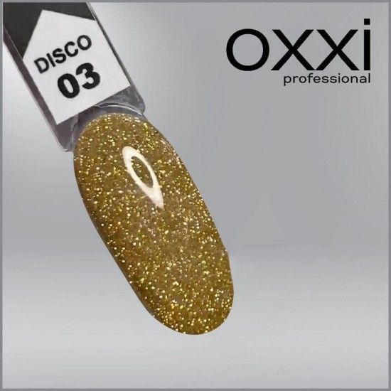 Гель-лак Светоотражающий Disco OXXI Professional 03  15 мл