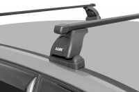 Багажник на крышу Suzuki Liana universal, Lux, прямоугольные стальные дуги