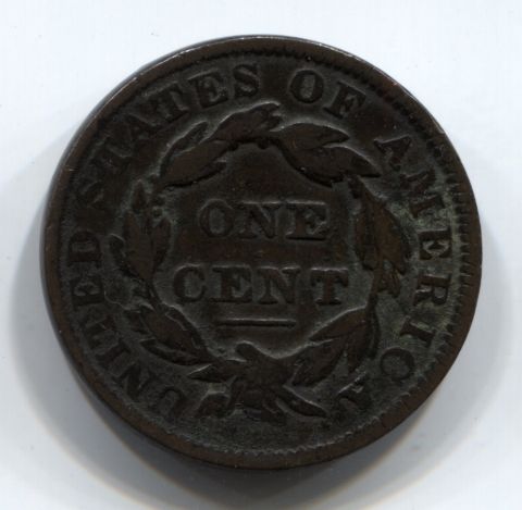 1 цент 1831 США