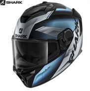 Шлем Shark Spartan GT Elgen, Черный матовый с синим