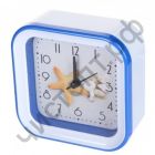 Часы -будильник настол. Perfeo Quartz "PF-TC-006", квадратные 10*10 см, звезда