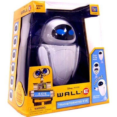 Игрушка из Валли - Ева трансформирующаяся (WALL-E Transforming Eve)