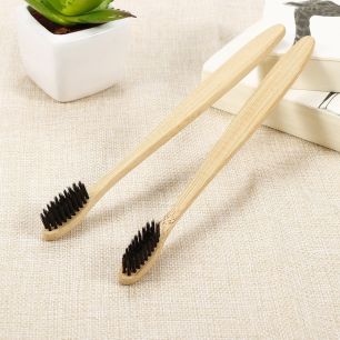 Зубная щетка bamboo toothbrush из бамбука ОПТОМ